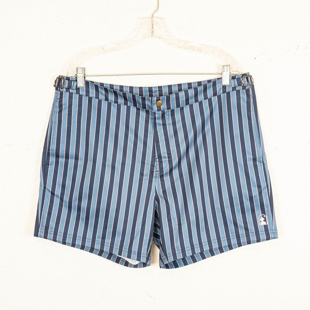 Dandy Del Mar The Mallorca Swim-Walk Shorts Annapoli Blue stripe 36
